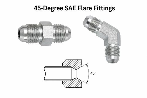 45_Degree_SAE_Flare_Fittings
