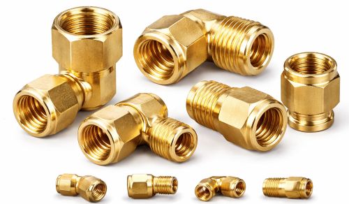 Brass_female_inverted_flare_fittings