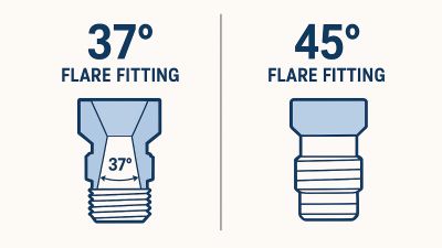 37_vs_45_degree_flare