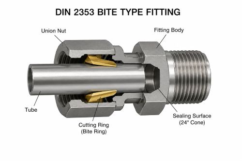DIN_2353_Bite_Type_Fitting