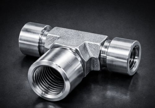 Unequal_branch_tee_fitting